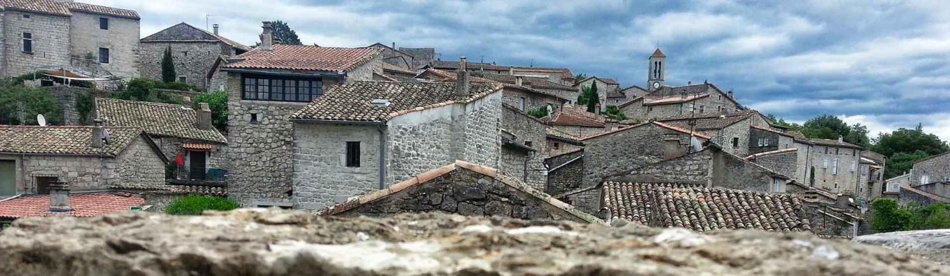 Maison Pierre Et Voute Au Coeur Du Village Balazuc Exterior foto